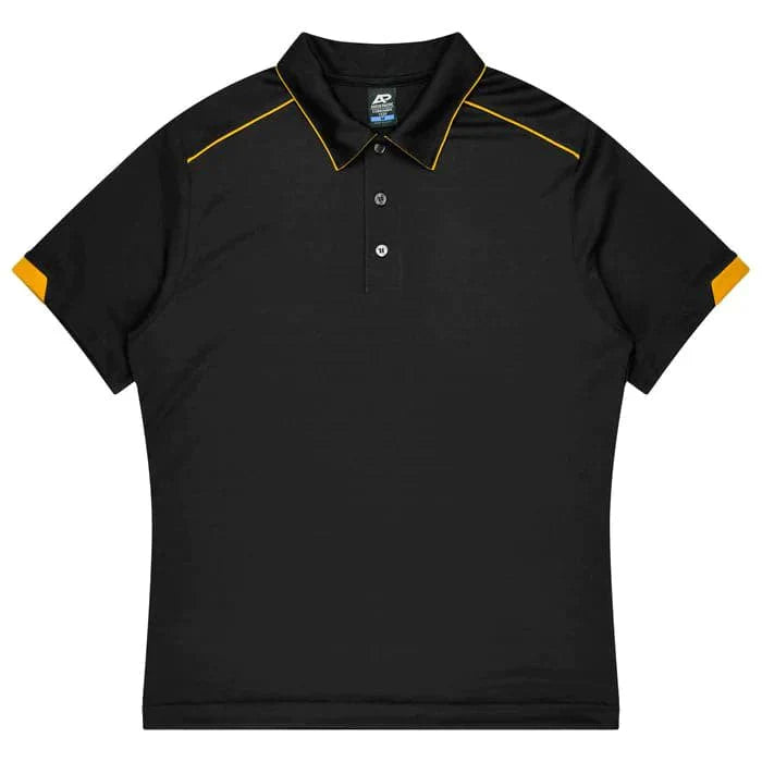 Aussie Pacific Currumbin Men's Polo Shirt 1320  Aussie Pacific BLACK/GOLD S 