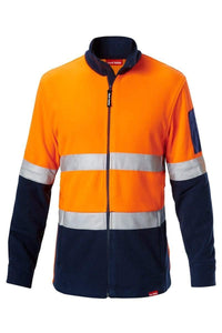 Hard Yakka Work Wear Orange/Navy / 2XS Hard Yakka BRUSHED FLEECE JKT Y06755