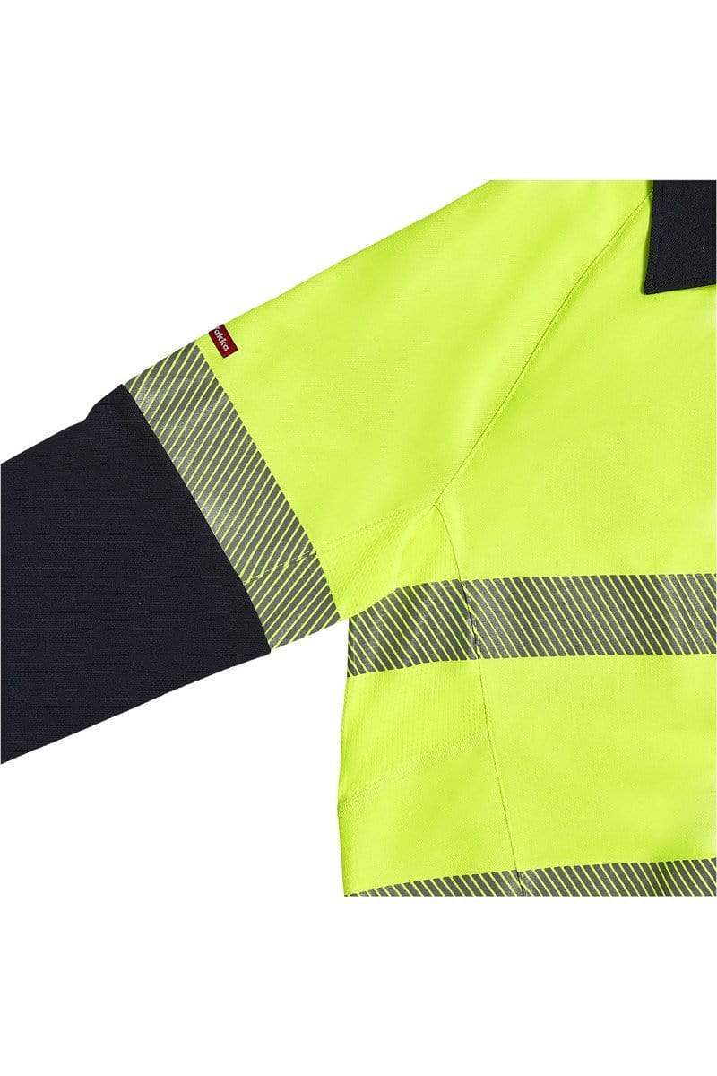 Hard Yakka Work Wear Hard Yakka HV2T LS VENT POLO T Y11379