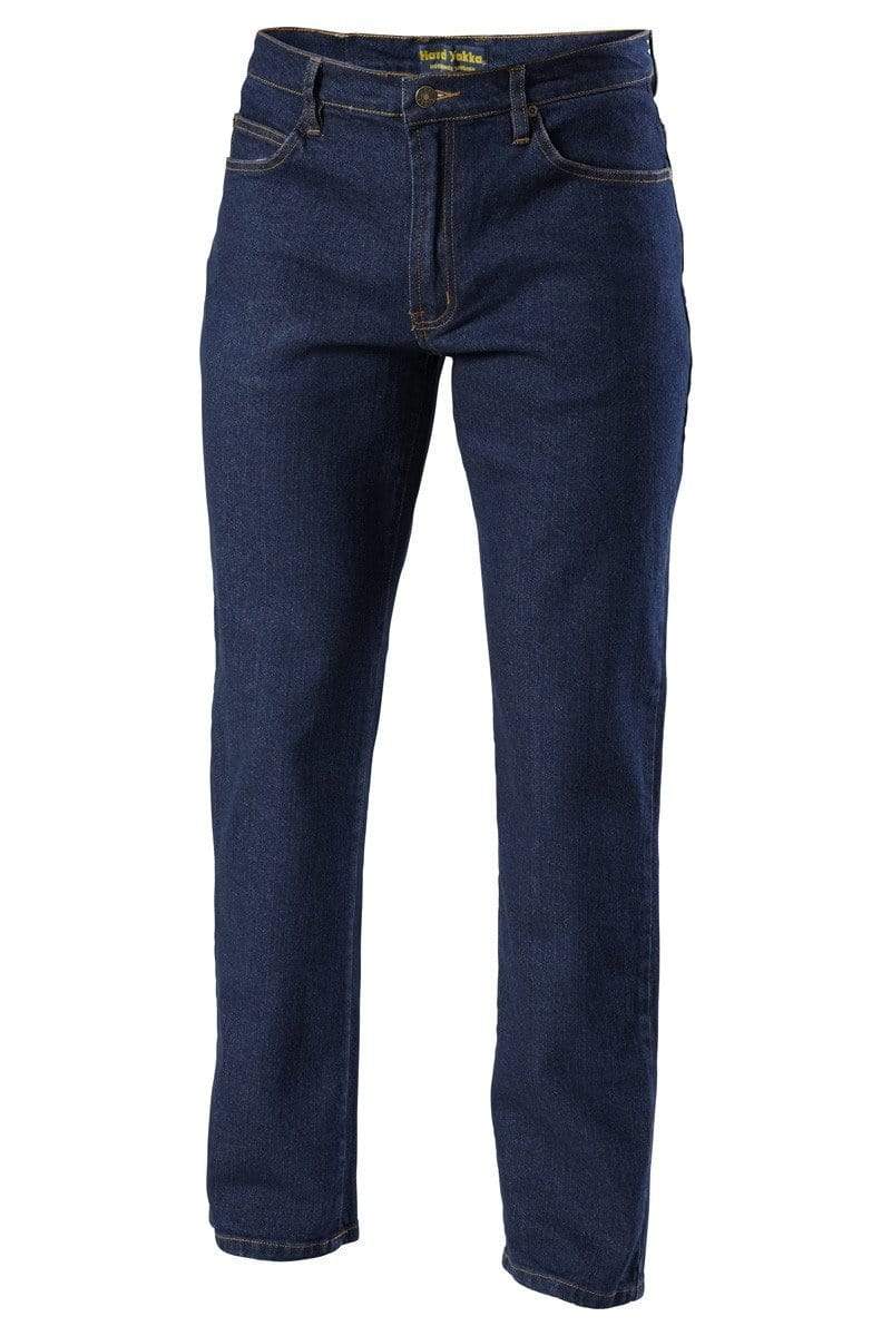 Hard Yakka Work Wear Navy (NAV) / 72R Hard Yakka JEANS STRETCH Y44610