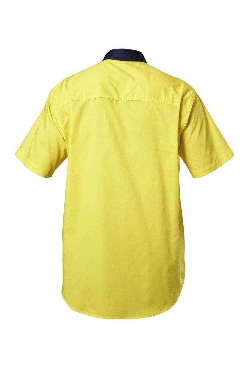 Hard Yakka Koolgear Hi Vis Vented Shirt Y07559 Work Wear Hard Yakka   