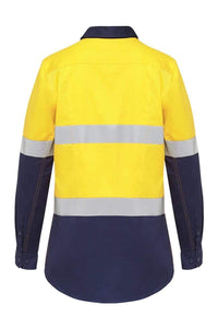 Hard Yakka Women's Reflective Hi Vis Work Shirt Y08220 Work Wear Hard Yakka   