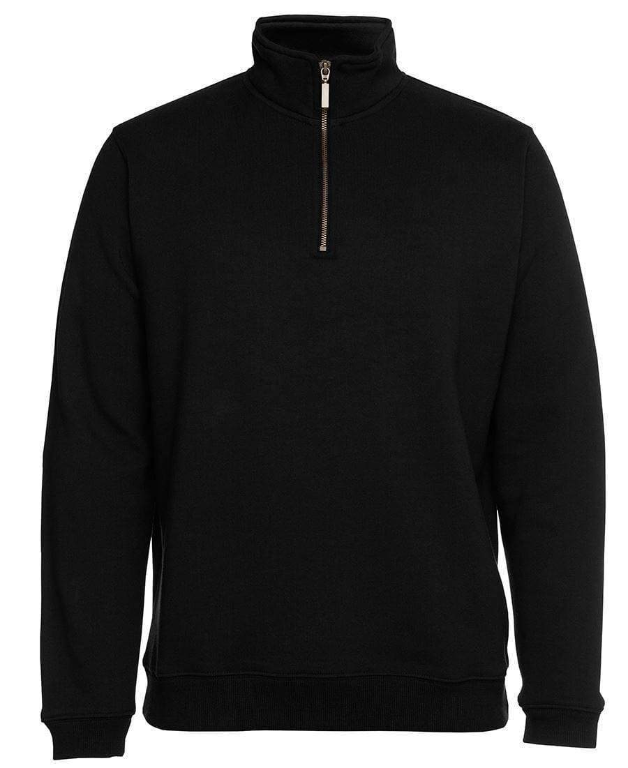 Jb's Wear Active Wear Black / S JB'S C.O.C 1/2 Brass Zip Sweat S3FSZ