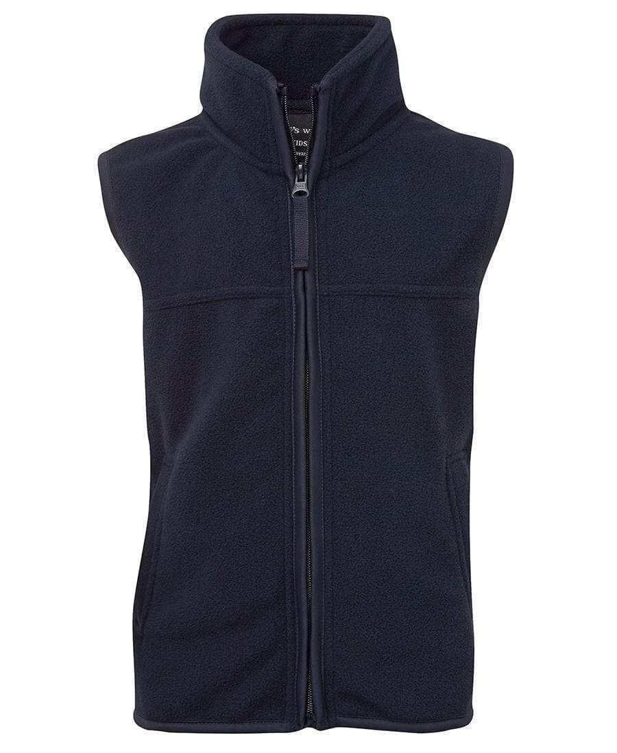 Jb's Wear Active Wear Navy / 4 JB'S Kids’ Polar Vest 3KOV