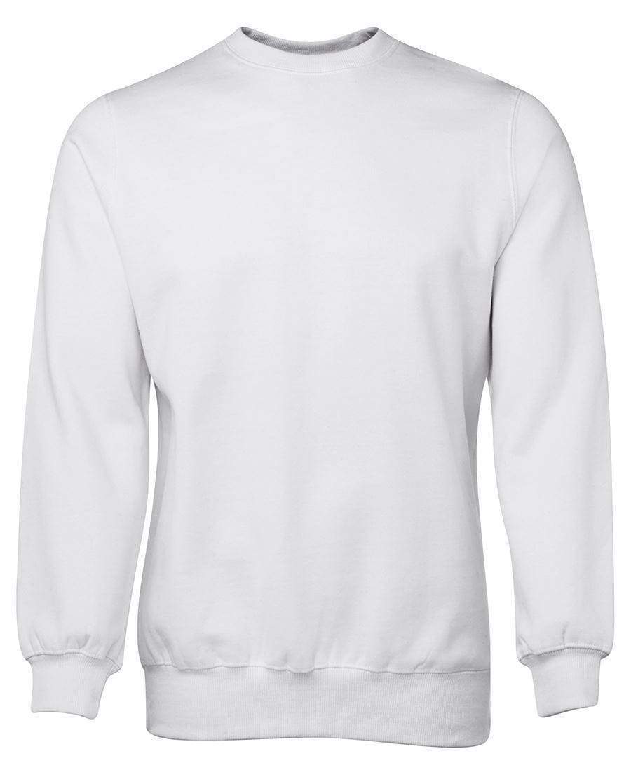 Jb's Wear Casual Wear White / S JB'S Fleecy Sweat