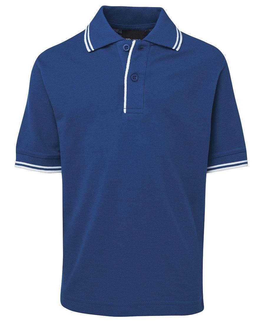 Jb's Wear Casual Wear Royal/White / 4 JB'S Kid’s Contrast Polo