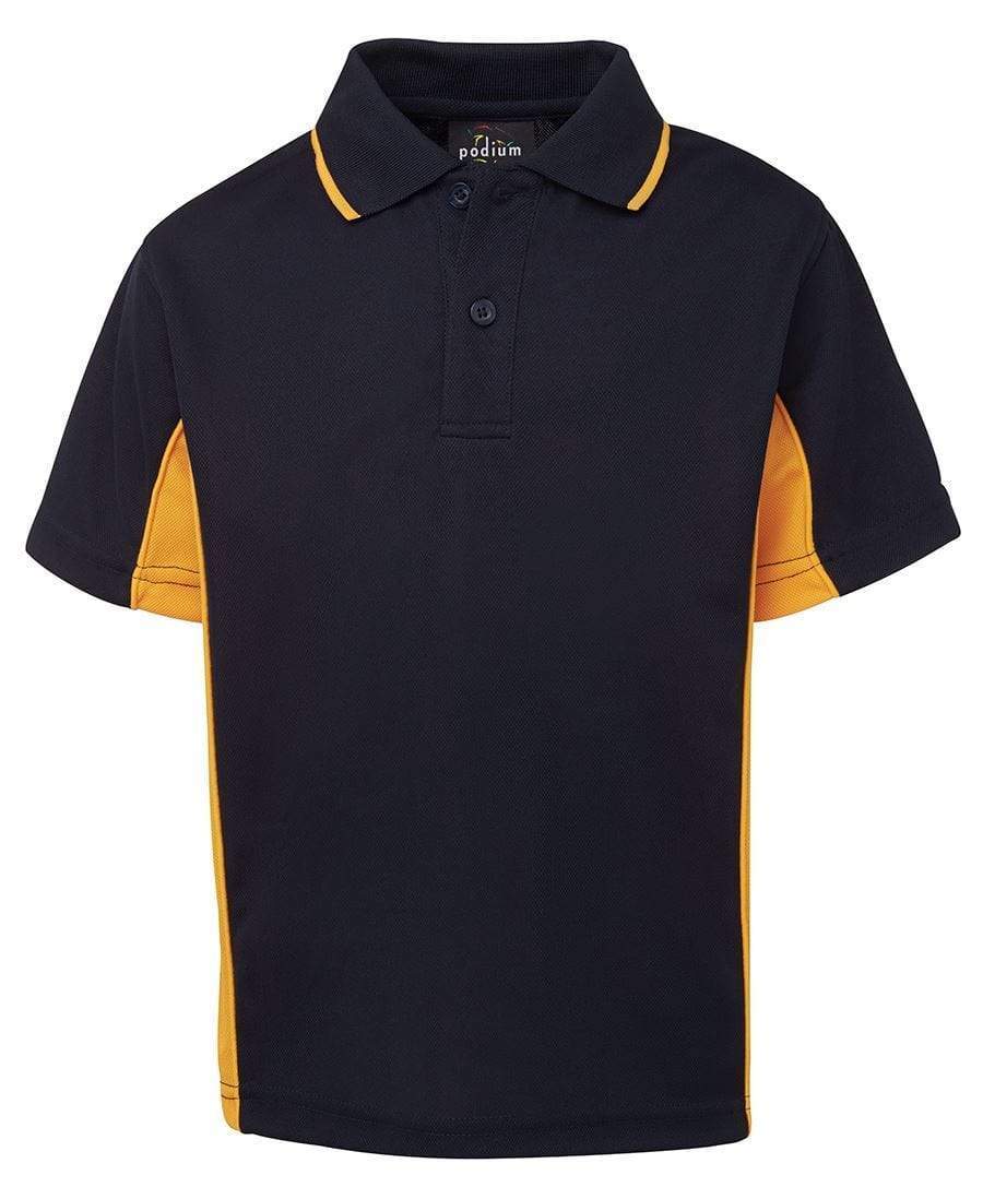 Jb's Wear Casual Wear Navy/Gold / 4 JB'S Kid’s Contrast Polo 7PP3