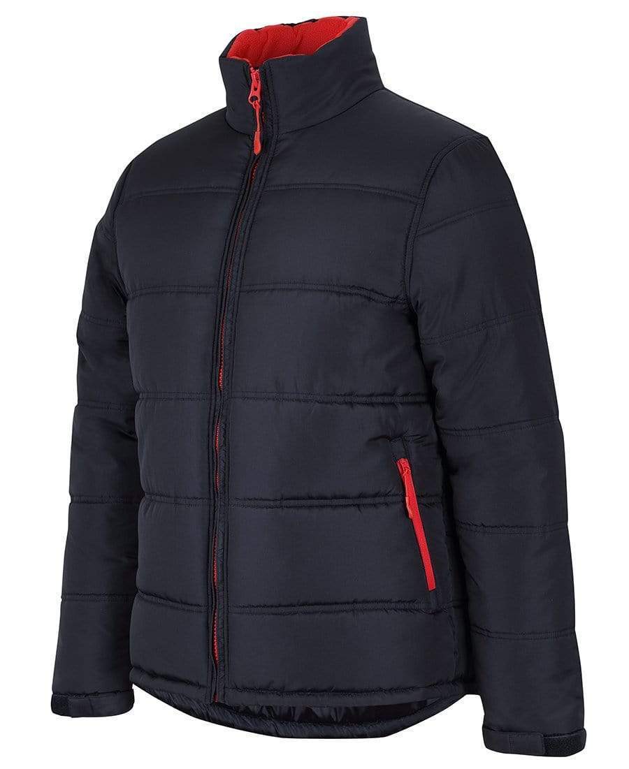 JB'S Wear Casual Wear Black/Red / 2XS JB's puffer contrast jacket 3ACJ