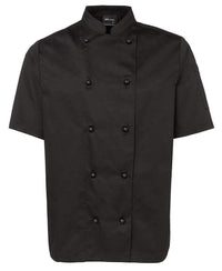 Jb's Wear Hospitality & Chefwear Black / XS JB'S Short Sleeve Unisex Chefs Jacket 5CJ2