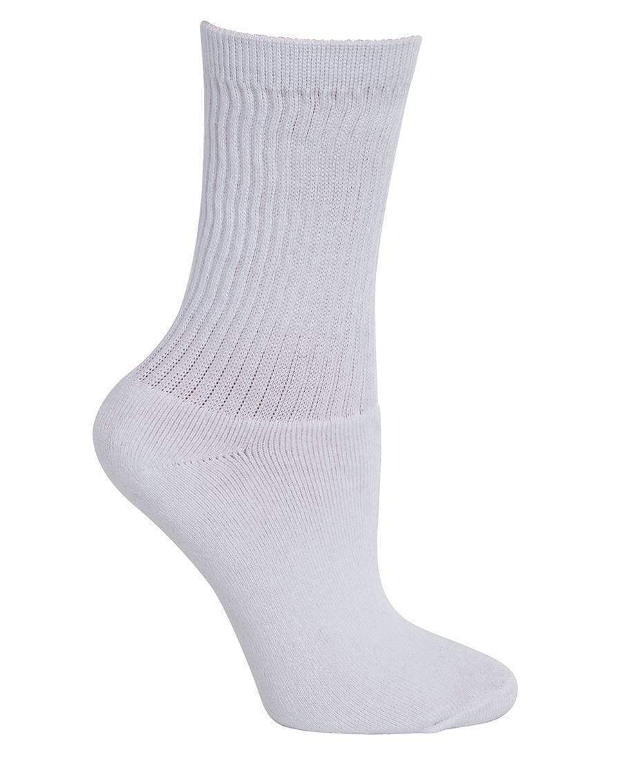 Jb's Wear Work Wear White / Youth, JB'S Every Day Sock (2 Pack) 6WWSE