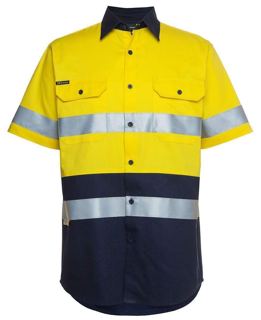 Jb's Wear Work Wear JB'S Hi-Vis Short Sleeve Shirt 6HSS