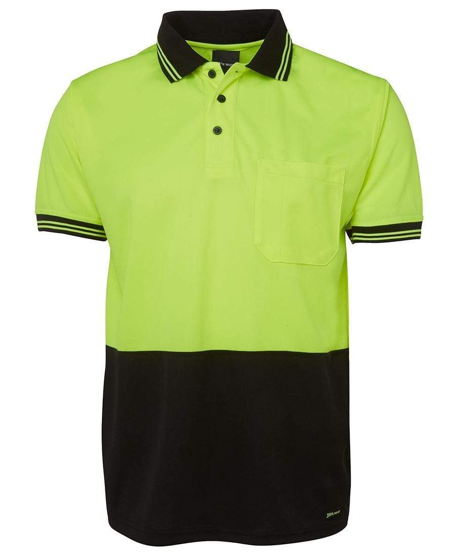 JB'S Hi-Vis Short Sleeve Traditional Polo 6HVPS.