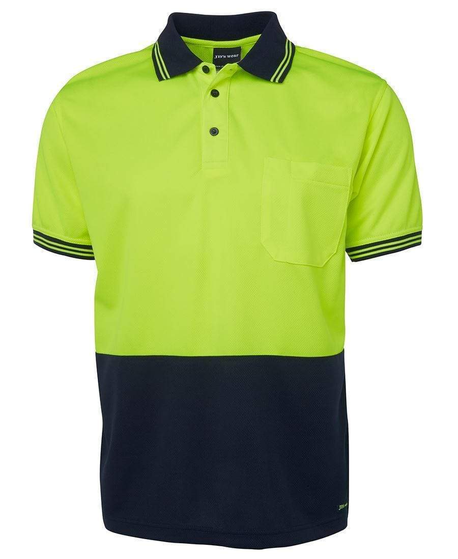 JB'S Hi-Vis Short Sleeve Traditional Polo 6HVPS.