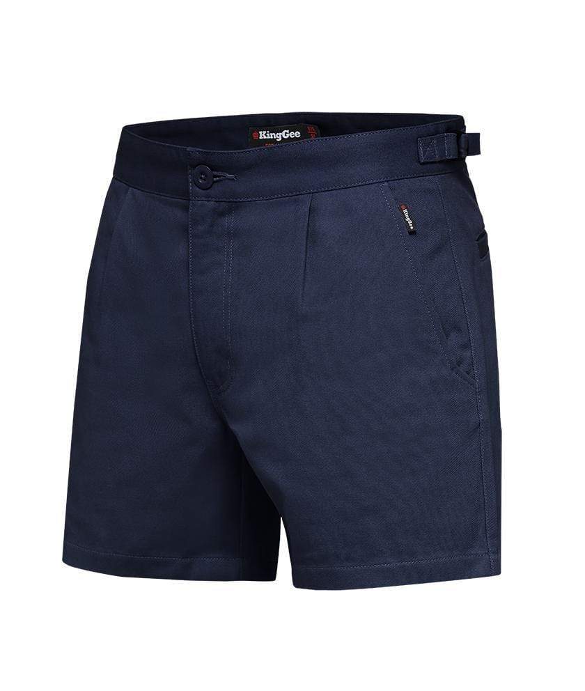 KingGee Work Wear Navy / 77 R KingGee Drill Utility Short K07010