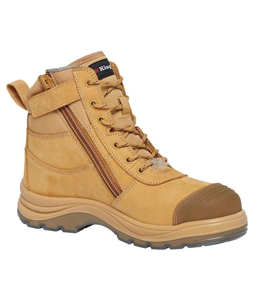 KingGee Work Wear Wheat / 6 KingGee Tradie 6CZ EH Side Zip K27105