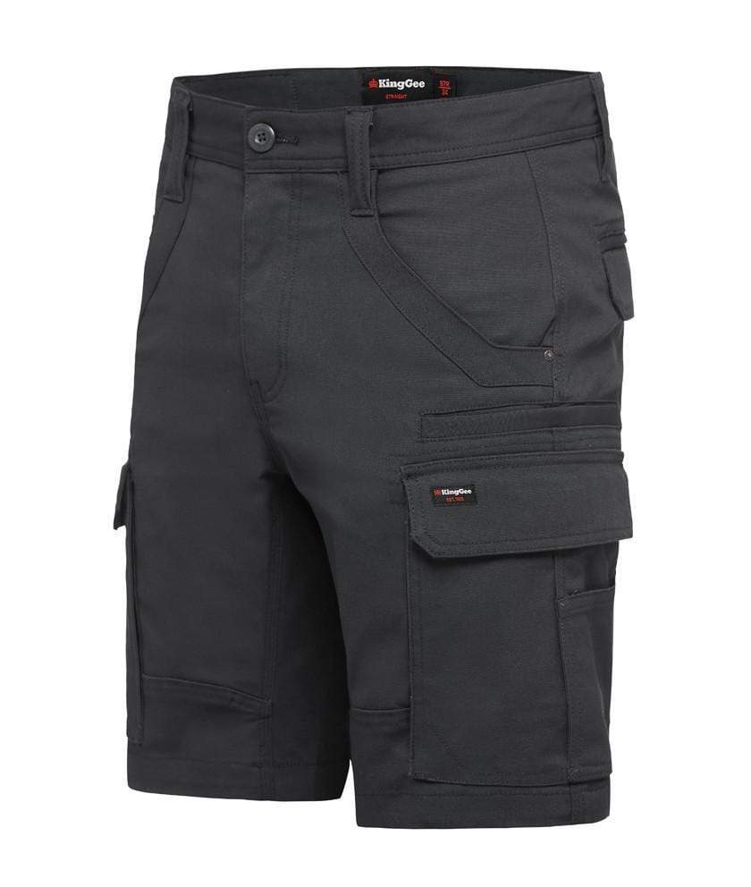 KingGee Work Wear Charcoal / 77 R KingGee Tradies Utility Cargo Short K69870