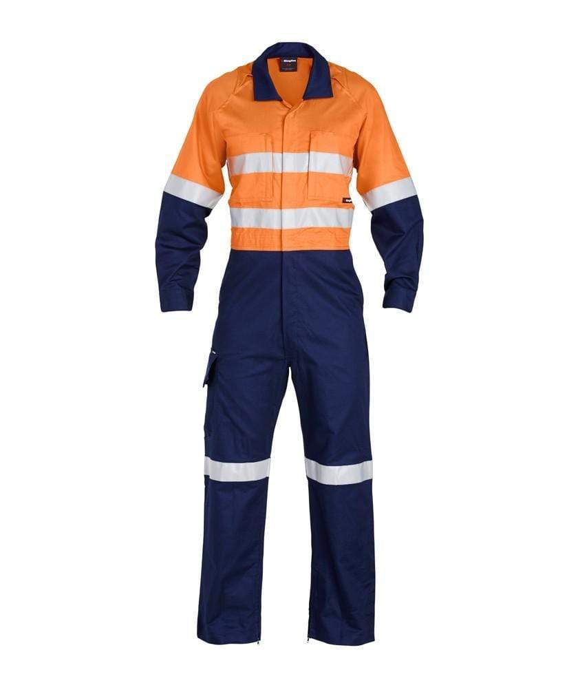 KingGee Work Wear KingGee Workcool 2 Reflective Spliced Combination Overall K51540