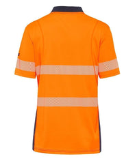 KingGee Work Wear KingGee Workcool Hyperfreeze Spliced Taped Polo S/S K54215