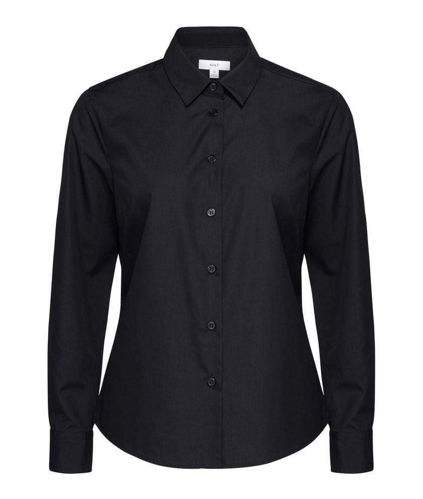 NNT Corporate Wear Black / 6 NNT Long Sleeve Shirt CATU67