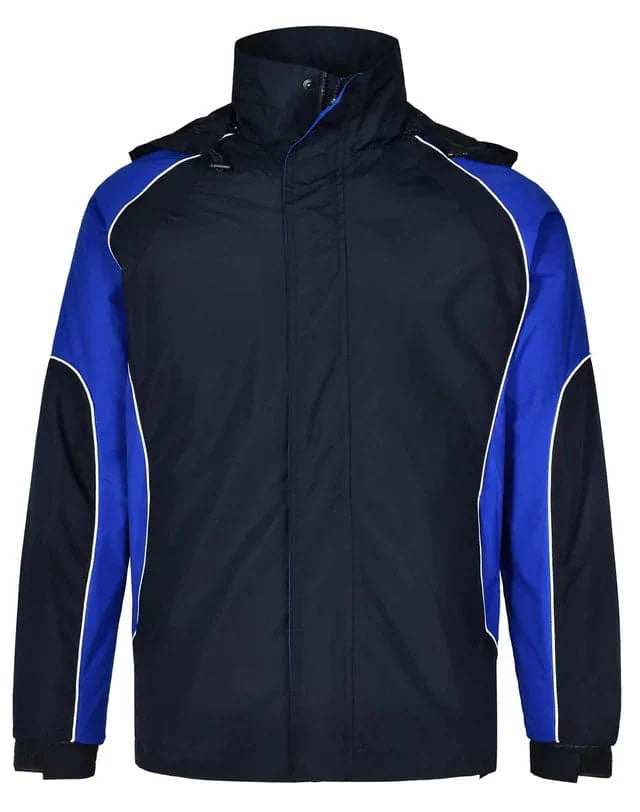 Winning Spirit Arena Unisex Jacket JK77 Casual Wear Winning Spirit 2XS Navy/White/Royal 