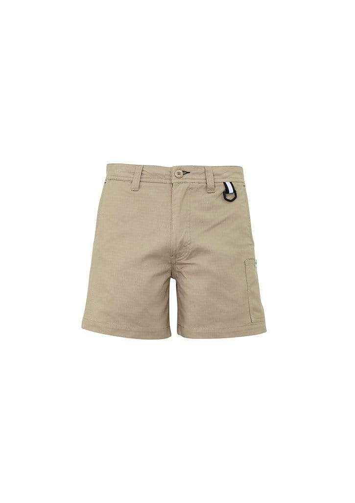 SYZMIK Men’s Rugged Cooling Short Shorts ZS507 Work Wear Syzmik Khaki 72 