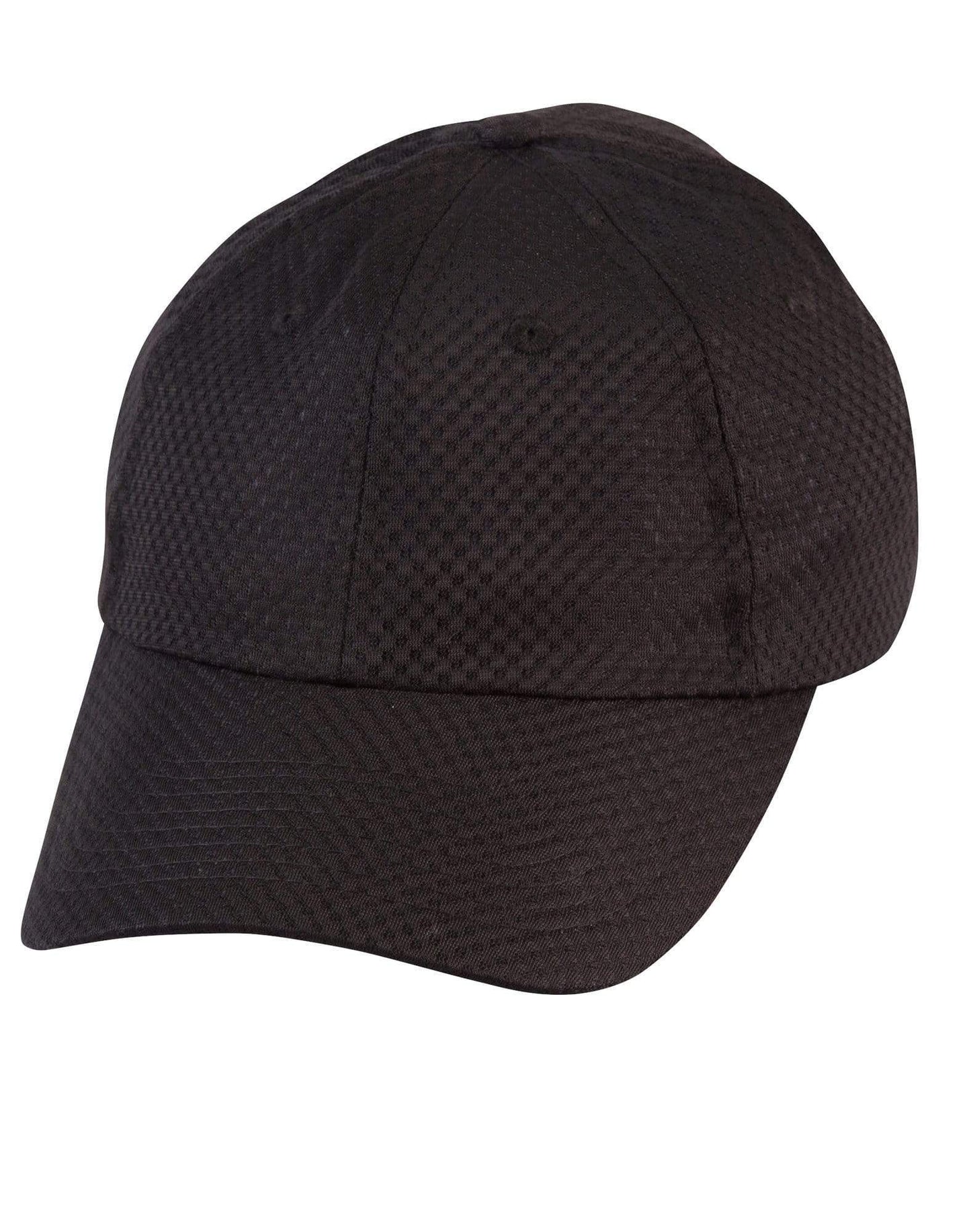 Athletic Mesh Cap CH20 Active Wear Winning Spirit Black One size 