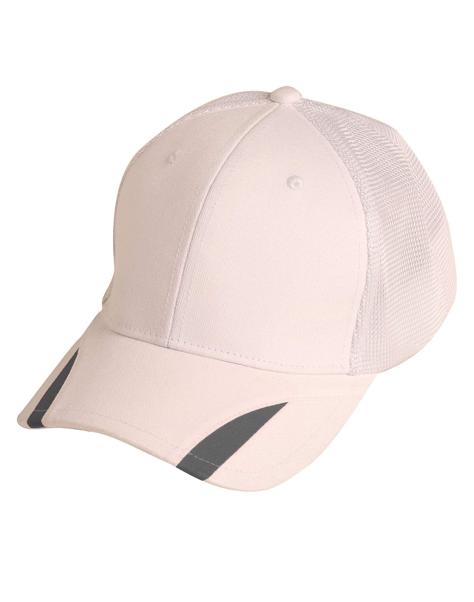 Contrast Peak Trim Cap Ch41 Active Wear Winning Spirit White/Grey One size 