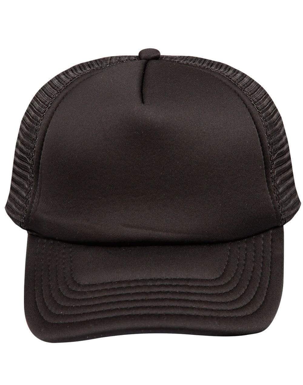 Contrast Trucker Cap Ch69 Active Wear Winning Spirit Black/Black One size 