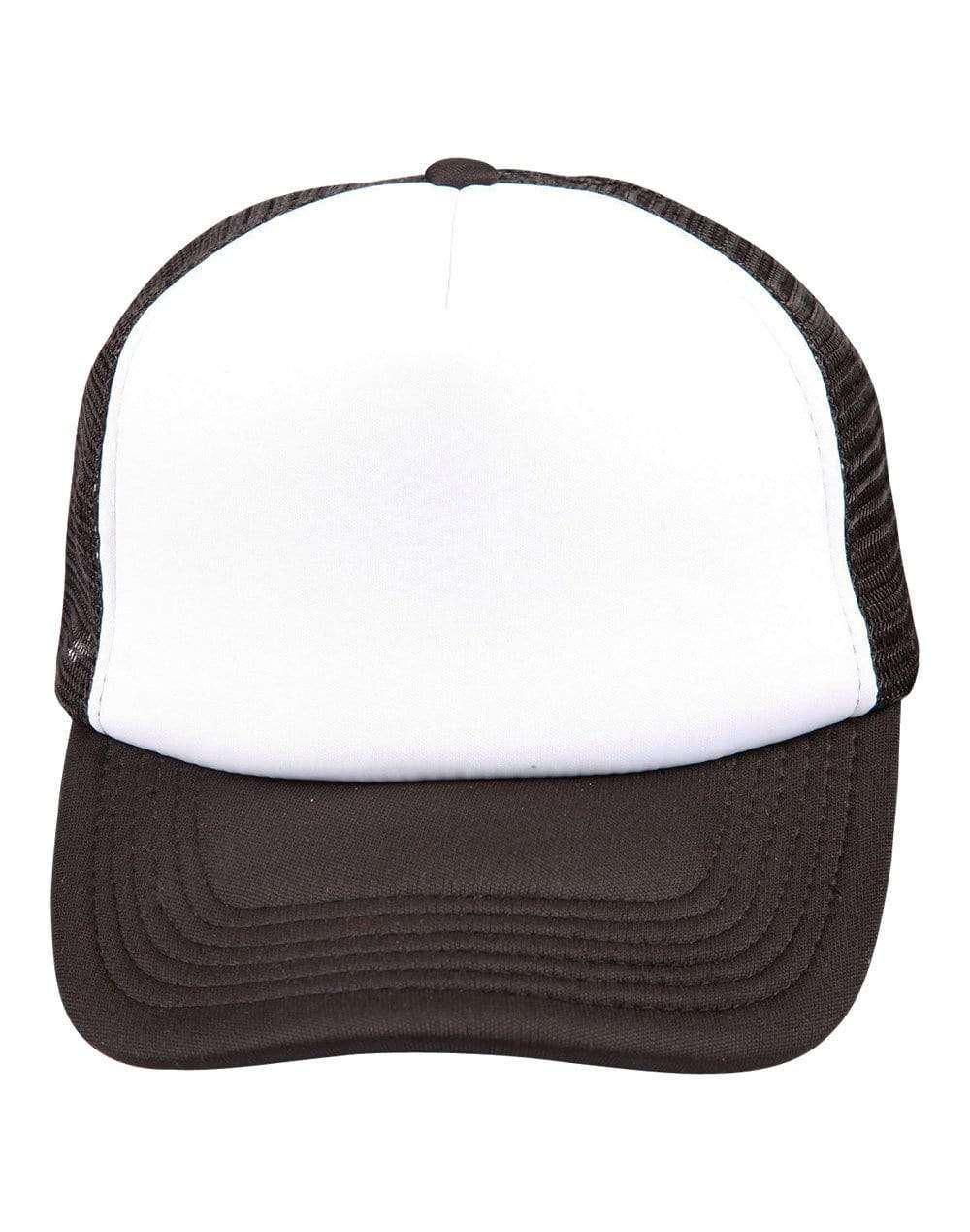 Contrast Trucker Cap Ch69 Active Wear Winning Spirit White/Black One size 