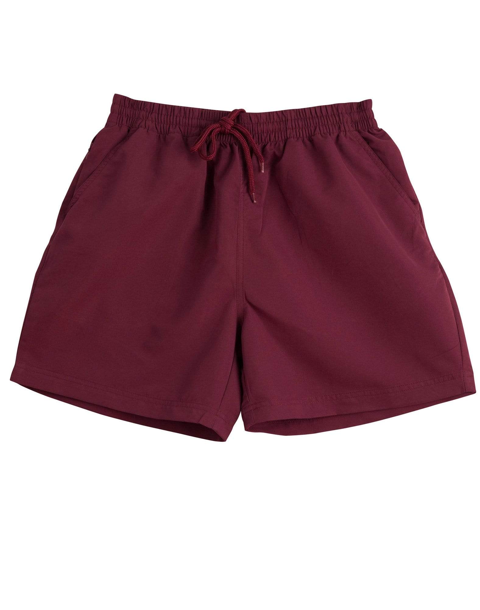 Microfibre Sport Shorts Men's Ss29 Active Wear Winning Spirit Maroon S 