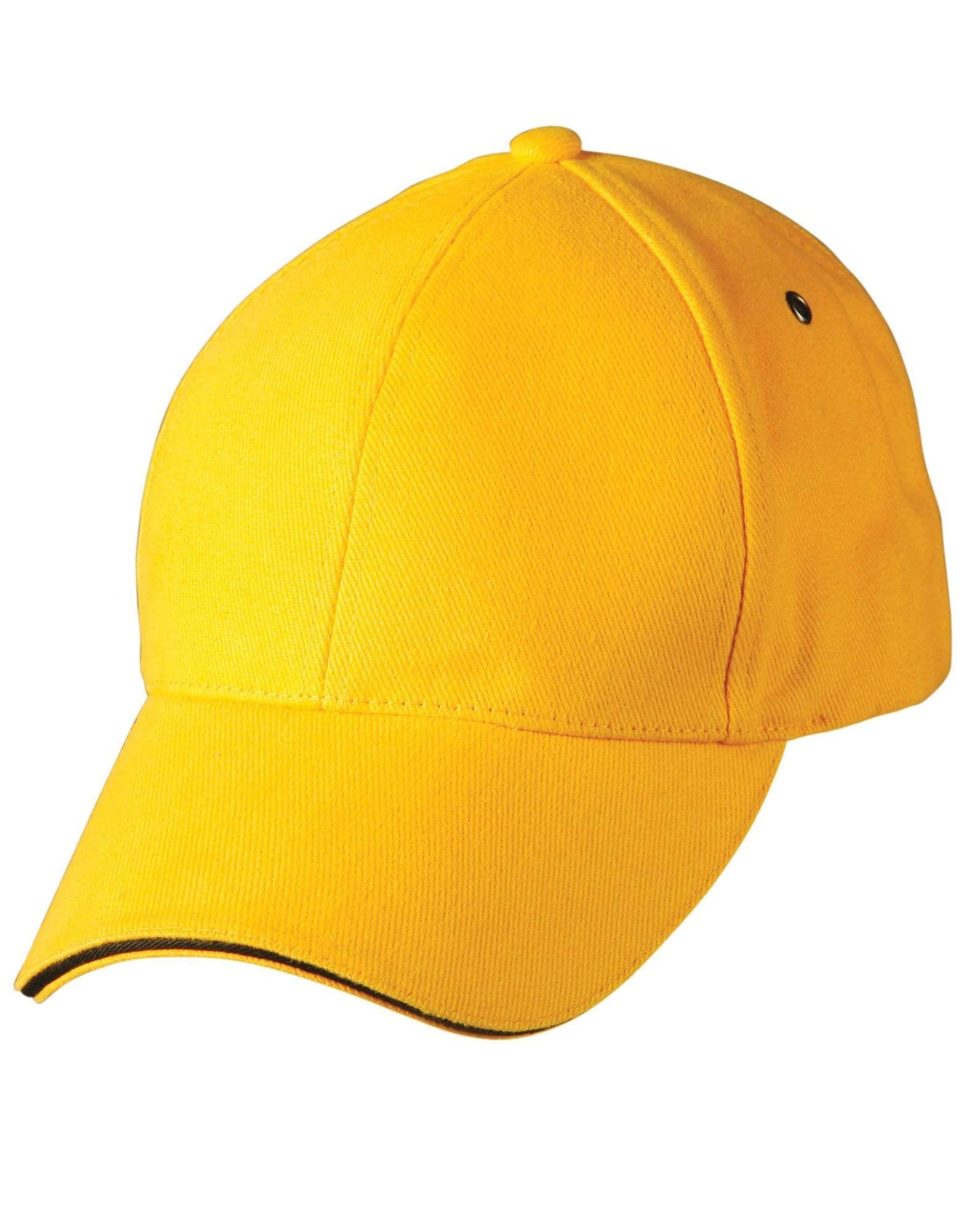 Sandwich Peak Cap Ch18 Active Wear Winning Spirit Gold/Black One size fits most 