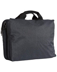 Winning Spirit Leyton Utility Heather Laptop Bag B5005 Active Wear Winning Spirit Marl Charcoal 30cmx41.5cmx12cm 