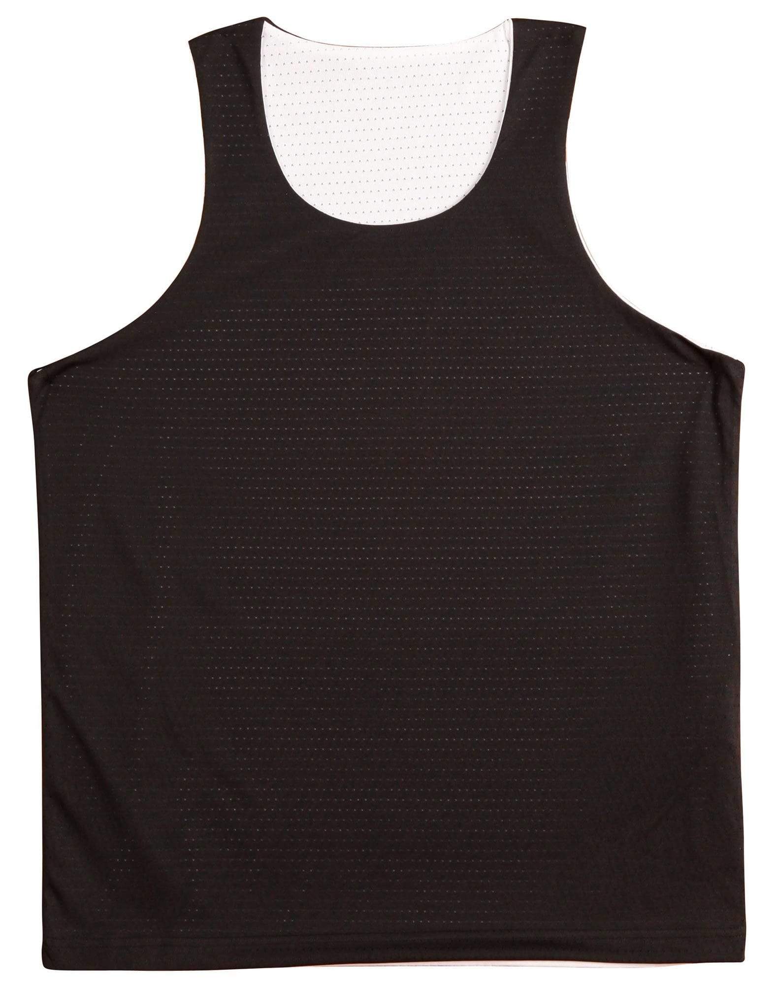 AIRPASS SINGLET Kids TS81K Casual Wear Winning Spirit Black/White 6K 