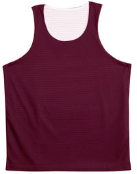 AIRPASS SINGLET Kids TS81K Casual Wear Winning Spirit Maroon/White 6K 