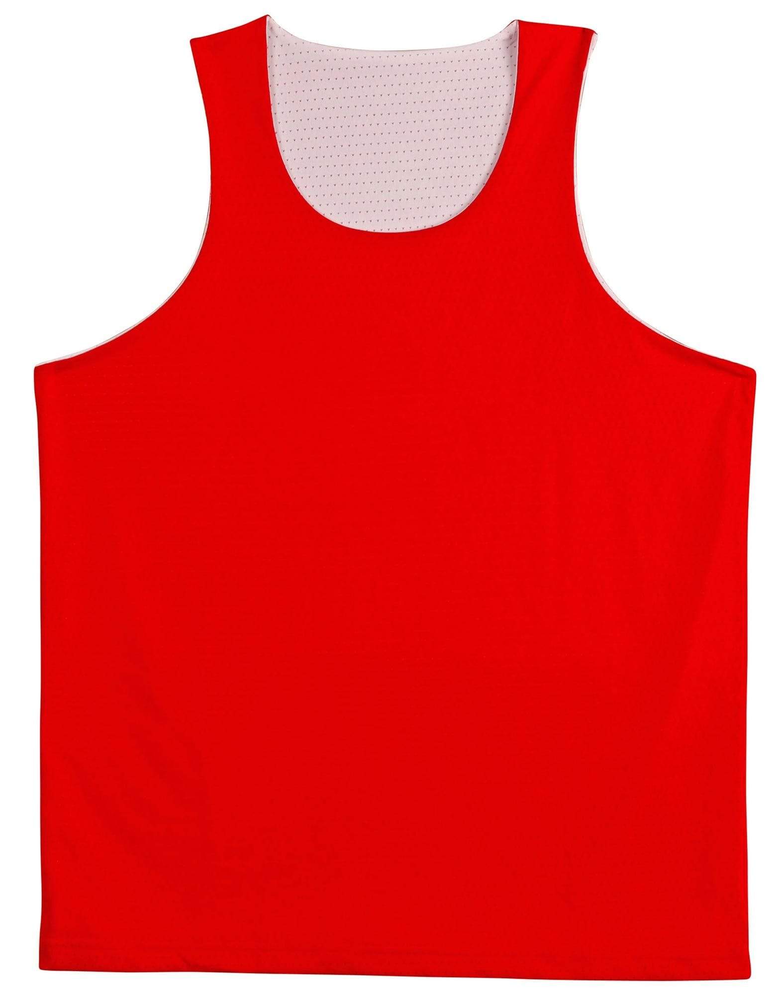 AIRPASS SINGLET Kids TS81K Casual Wear Winning Spirit Red/White 6K 