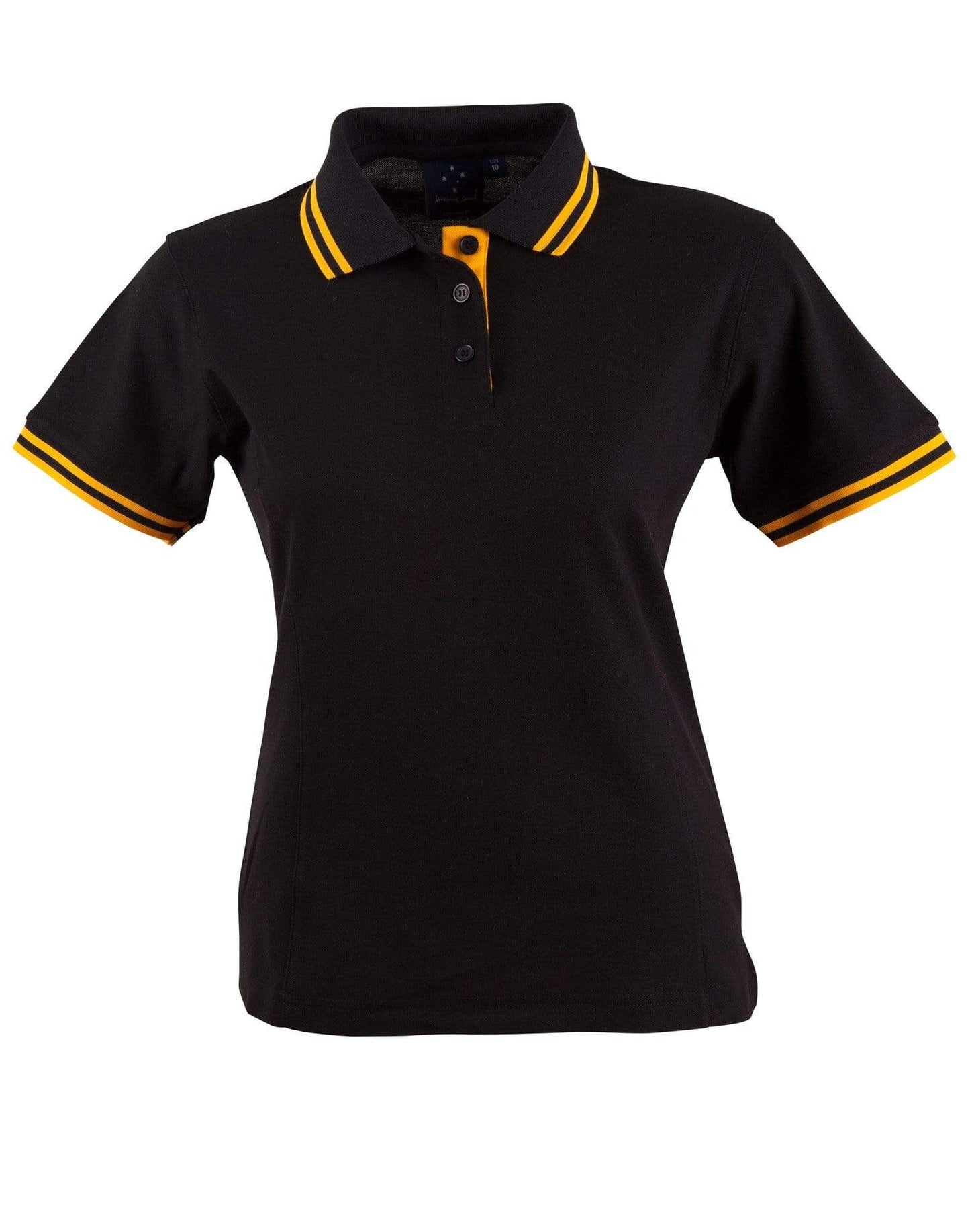 Grace Polo Women's Ps66 Casual Wear Winning Spirit Black/Gold 8 