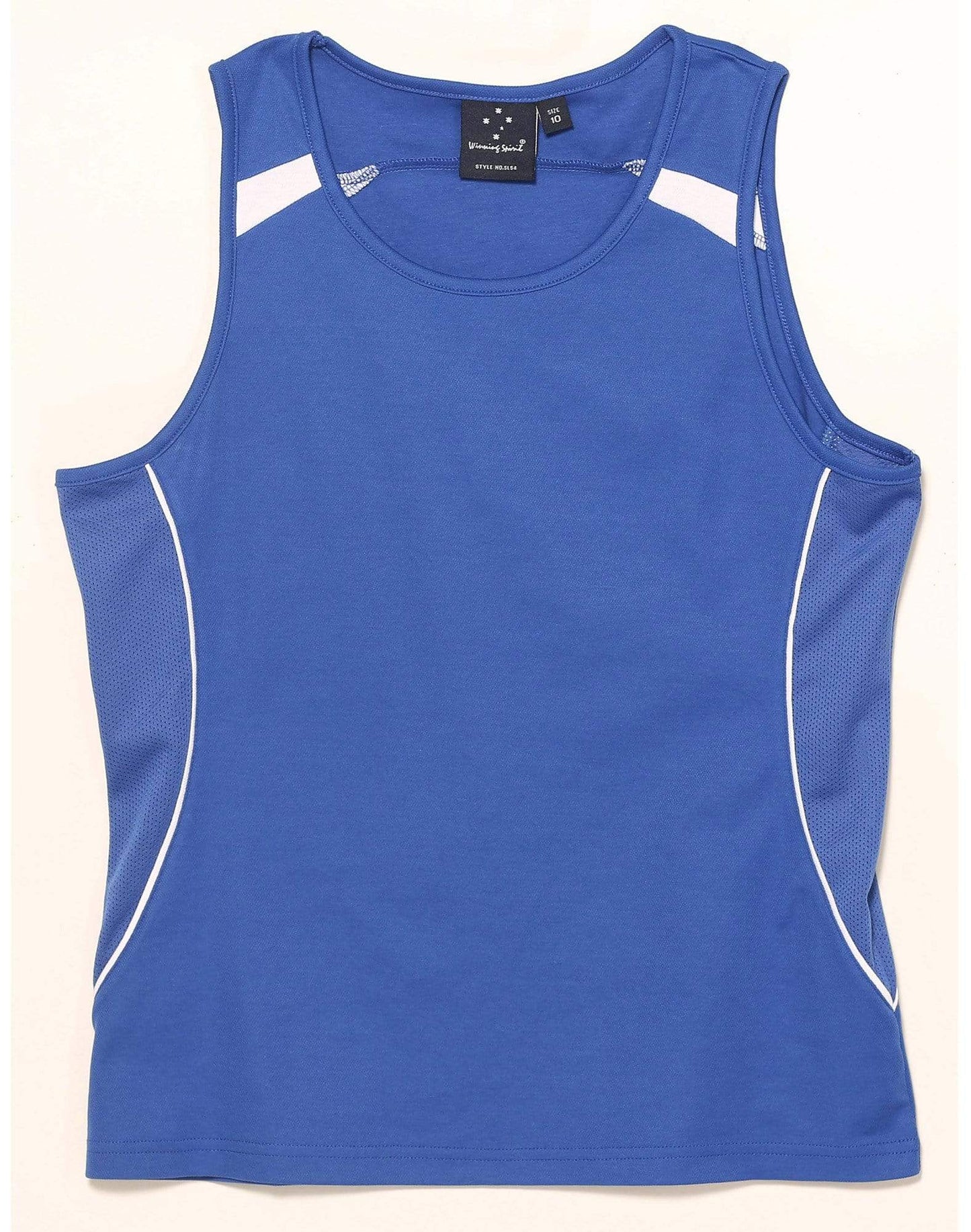 Legend Singlet Ladies Sl54 Casual Wear Winning Spirit Royal/White 8 