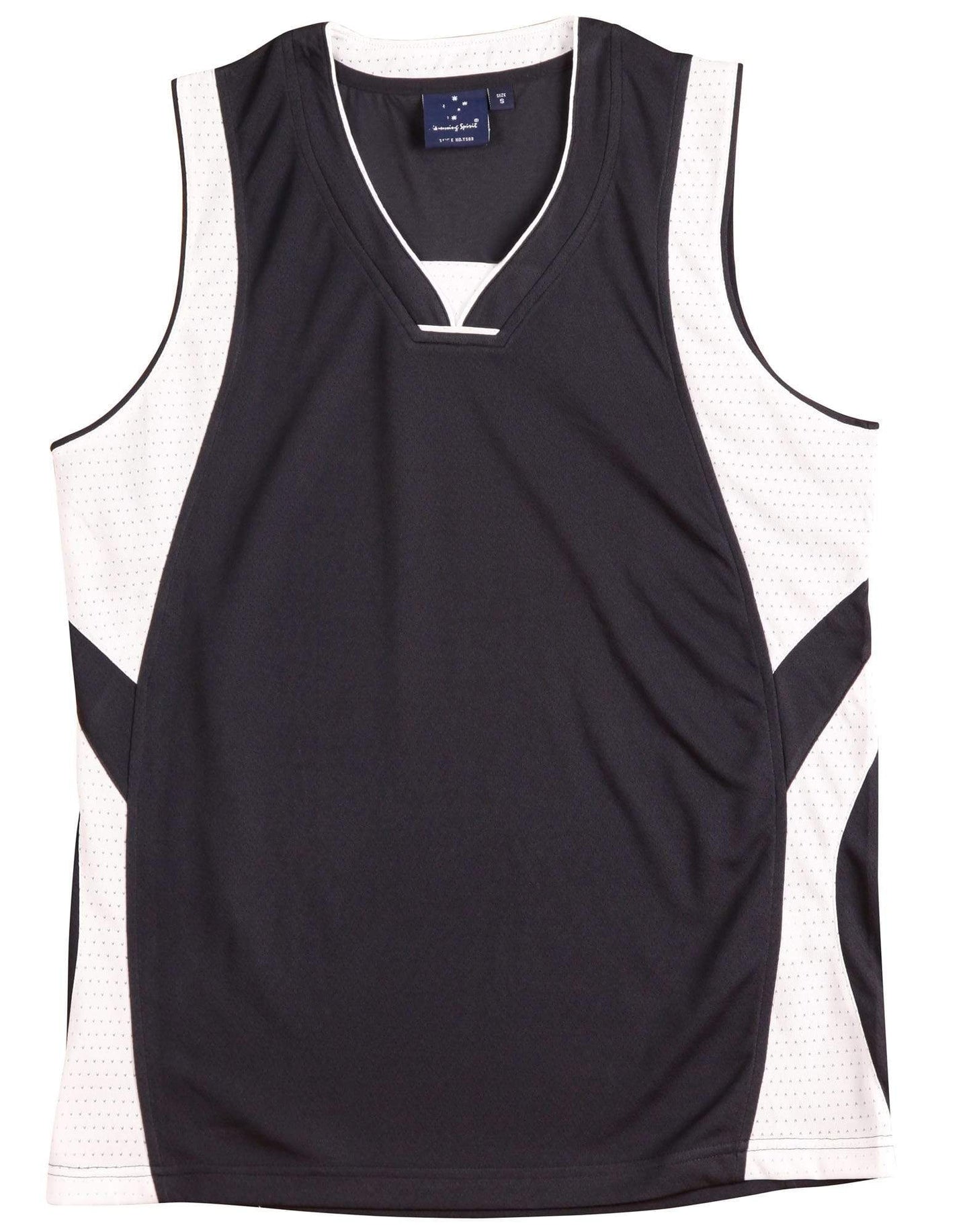 Slamdunk Singlet Adult Ts83 Casual Wear Winning Spirit Navy/White S 