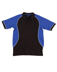 Winning Spirit Arena Polo Shirt Women's Ps78 Casual Wear Winning Spirit Black/White/Royal 8 