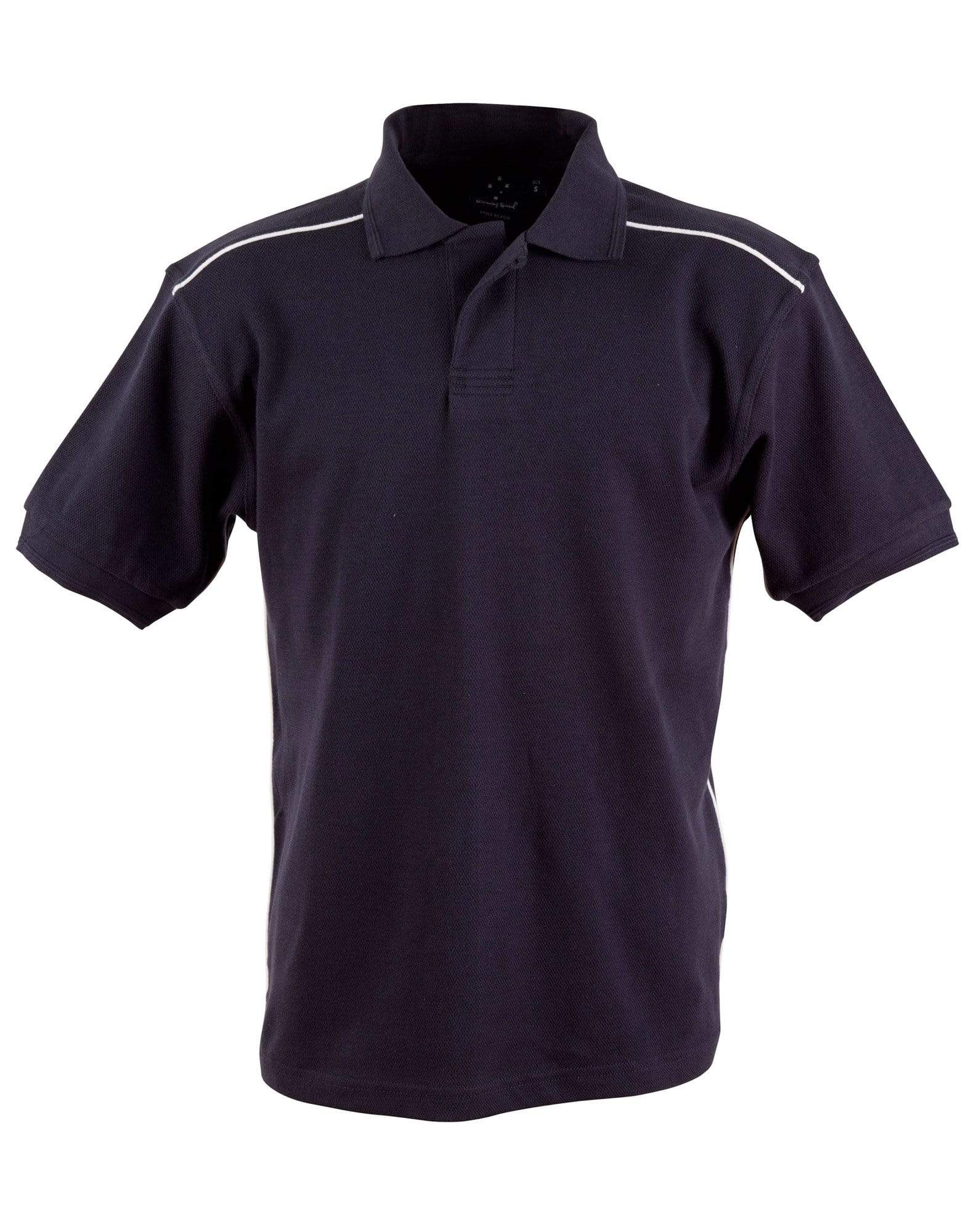 Winning Spirit Cambridge Polo Men's Ps25 Casual Wear Winning Spirit Navy/White S 