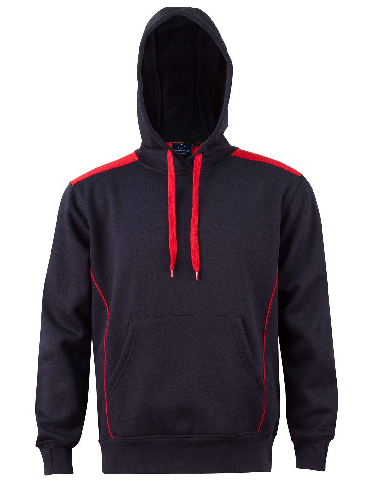 Winning Spirit Croxton Hoodie Adult Unisex Fl19 Casual Wear Winning Spirit Navy/Red XS 