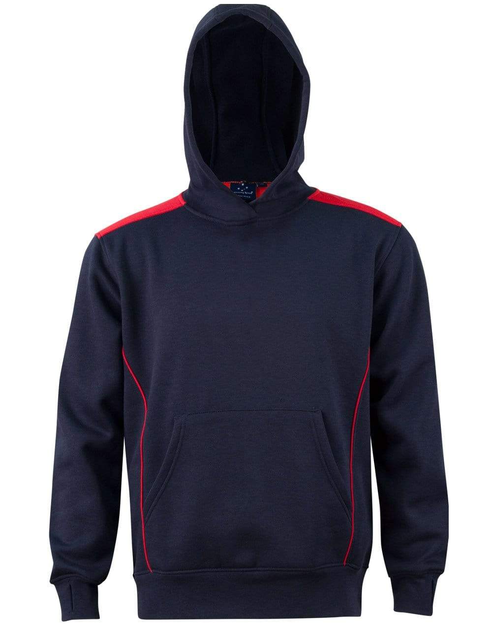 Winning Spirit Croxton Hoodie Kid's Fl19k Casual Wear Winning Spirit Navy/Red 4K 