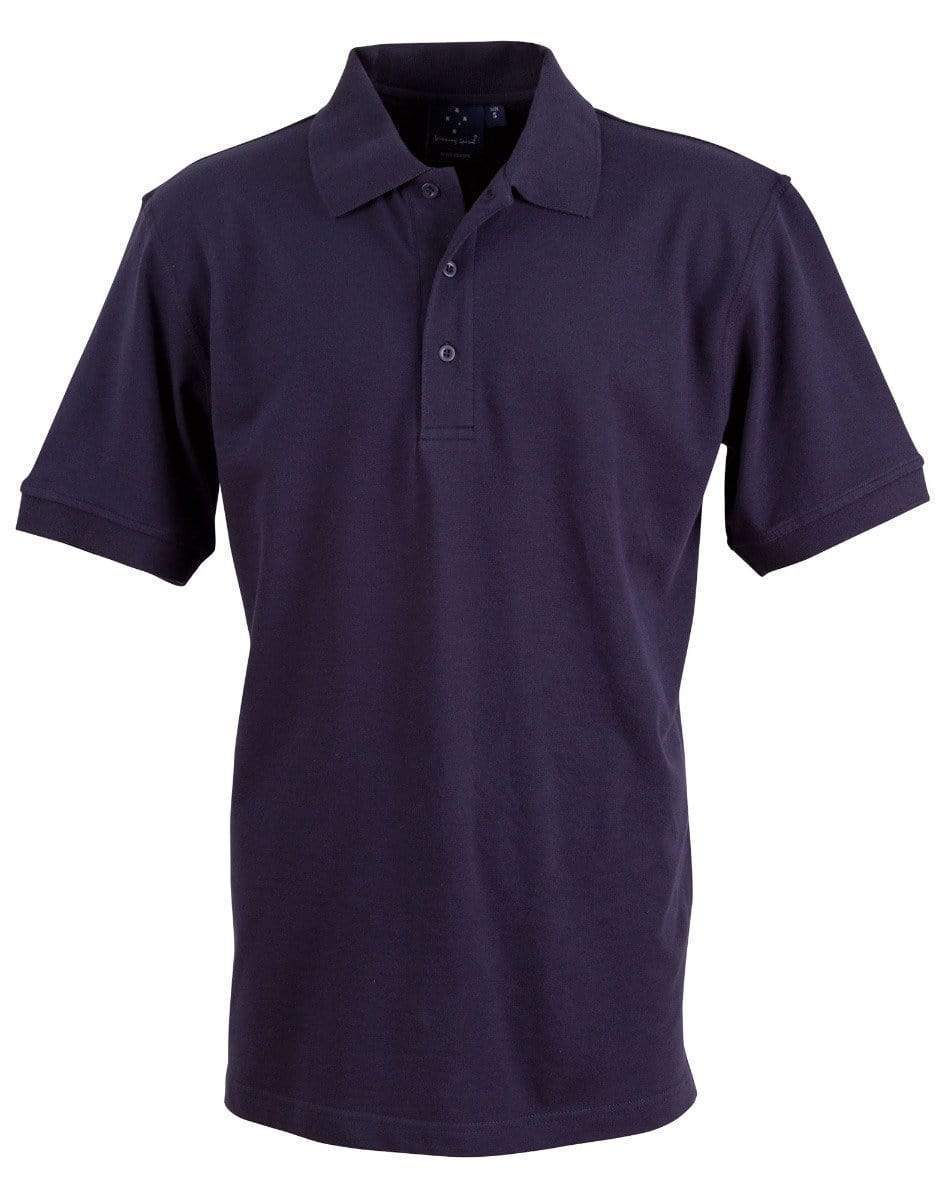 Winning Spirit Darling Harbour Polo Men's Ps55 Casual Wear Winning Spirit Navy S 