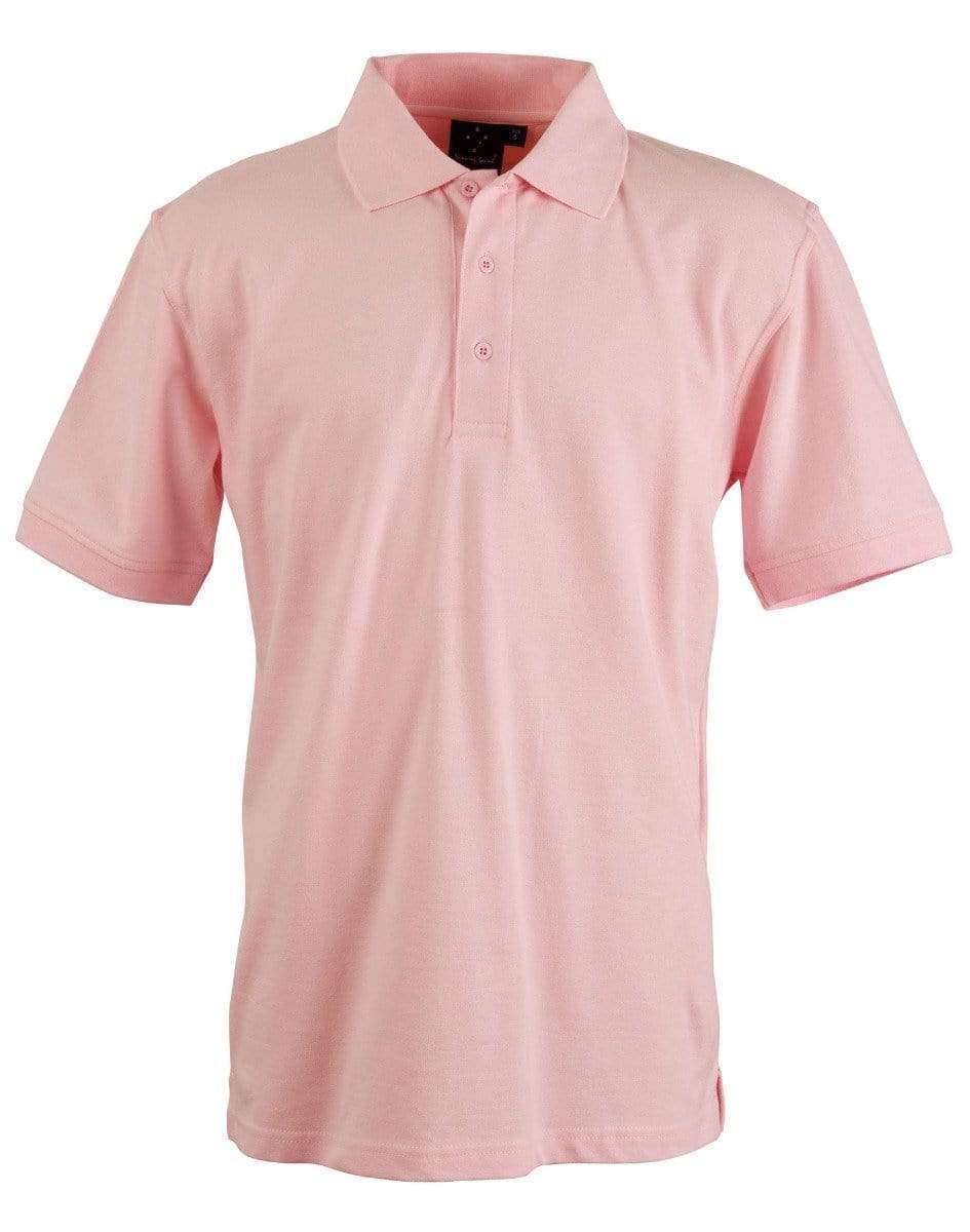 Winning Spirit Darling Harbour Polo Men's Ps55 Casual Wear Winning Spirit Pink S 