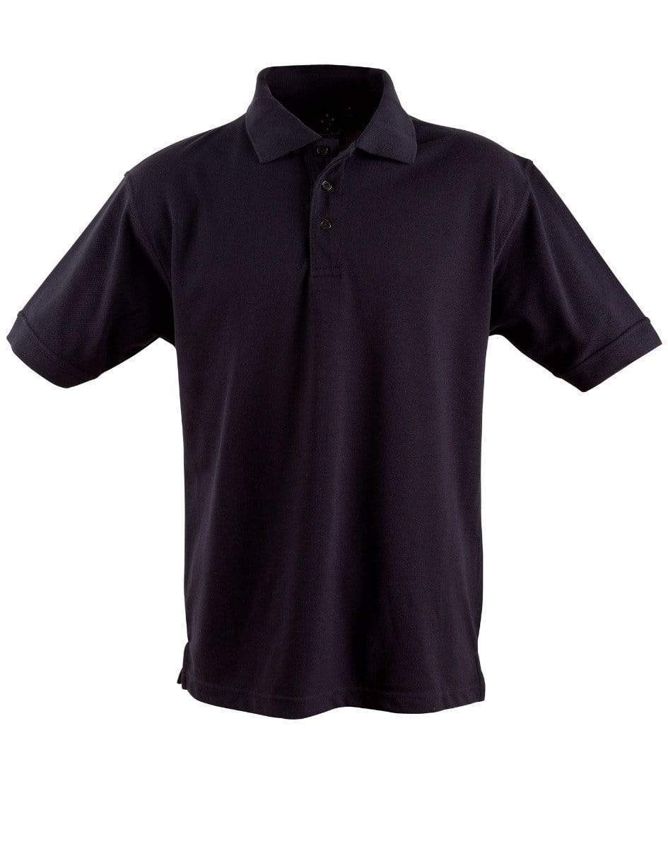 Winning Spirit Delux Polo Men's Ps22 Casual Wear Winning Spirit Navy S 