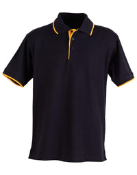 Winning Spirit Liberty Polo Men's Ps08 Casual Wear Winning Spirit Navy/Gold XS 