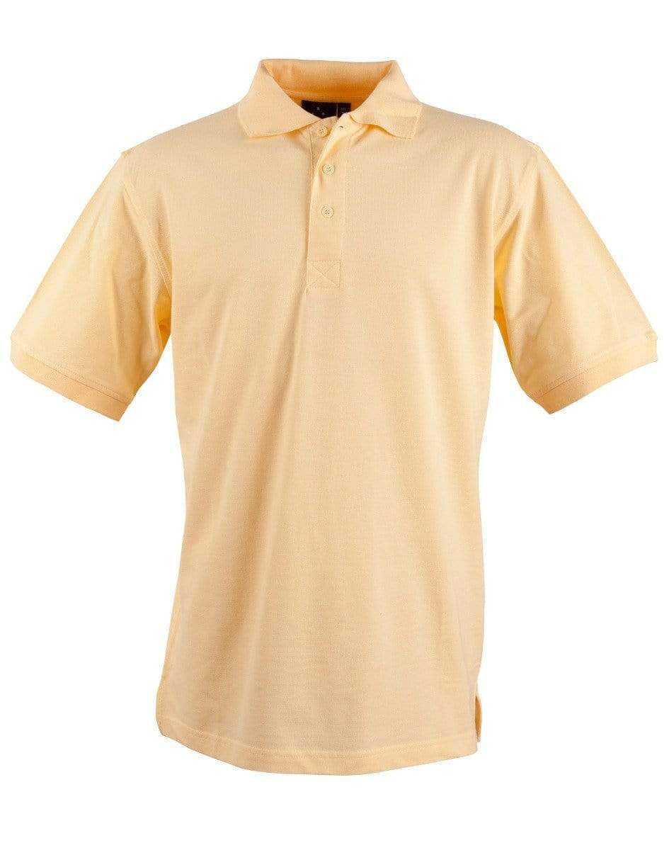 Winning Spirit Longbeach Polo Men's Ps39 Casual Wear Winning Spirit Lemon S 