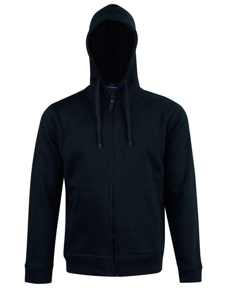 Winning Spirit Passion Pursuit Hoodie Men's Fl17 Casual Wear Winning Spirit Black/Black S 