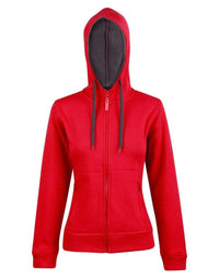 Winning Spirit Casual Wear Red/Charcoal / 8 WINNING SPIRIT PASSION PURSUIT Hoodie Women's FL18