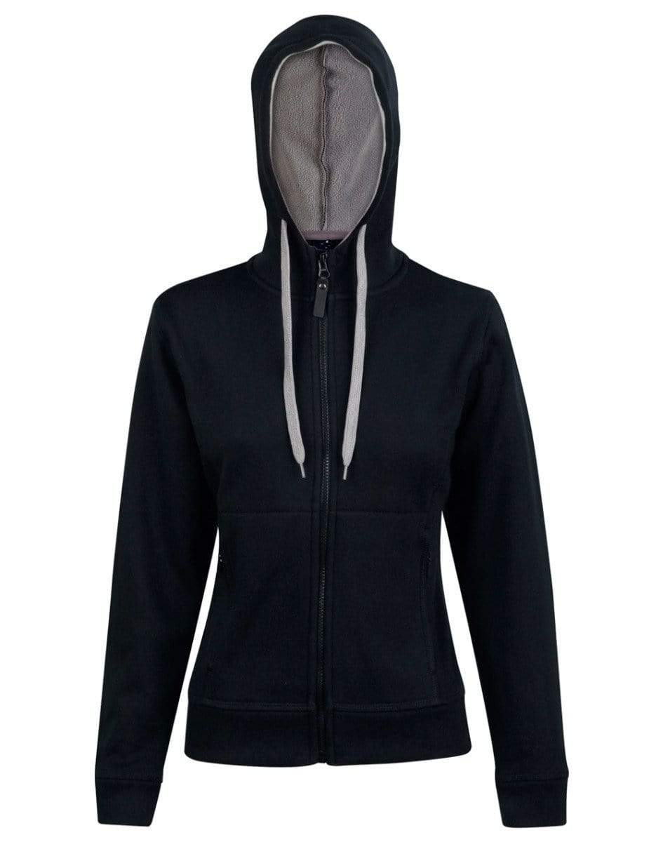 Winning Spirit Casual Wear Black/Grey / 10 WINNING SPIRIT PASSION PURSUIT Hoodie Women's FL18